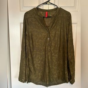 Urban Mango‎ button down shirt Olive Green Small